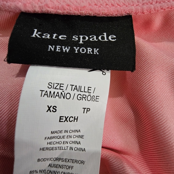 Kate Spade ♥︎ New York | Bubblegum Pink Halter | Assorted Solids Bikini Set | XS - Picture 7 of 8